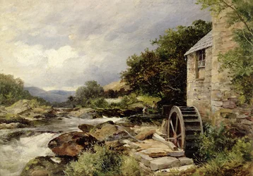 De molen aan de Llugwy, Capel Curig